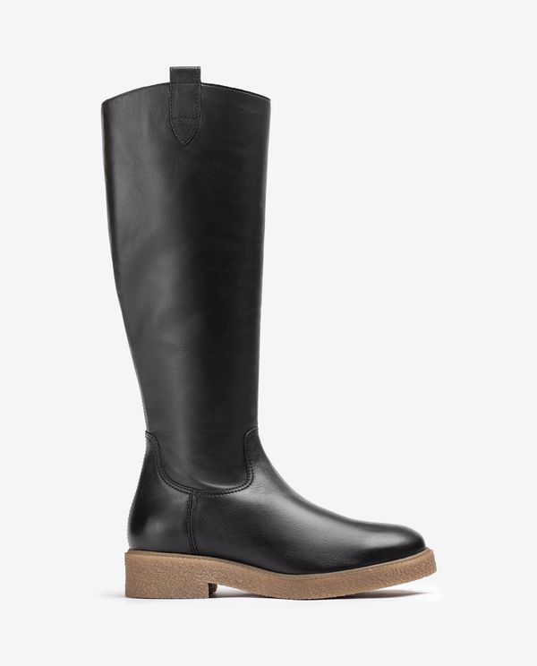 unisa Bota de caña alta y suela de goma Precios de Black Friday