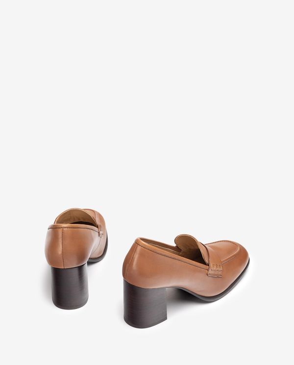 unisa Mocasín de punta cuadrada en piel Ofertas