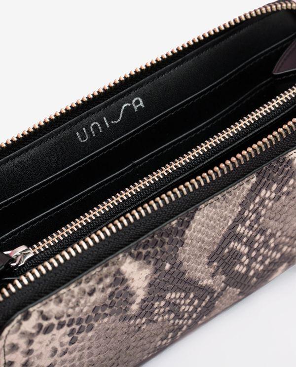 unisa Cartera fina serpiente Ofertas especiales