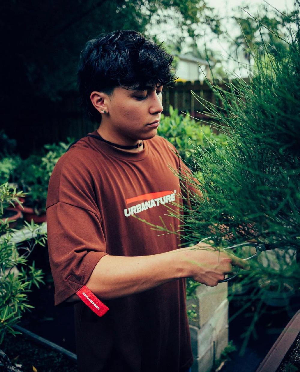 urbanature T-shirt- Brown Superdescuento