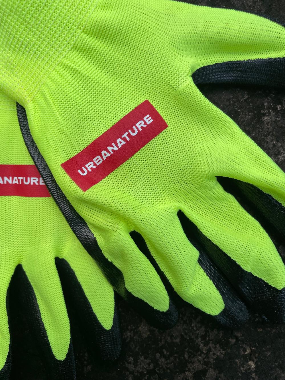 urbanature Gardening Gloves- Lime Green Tienda de fábrica