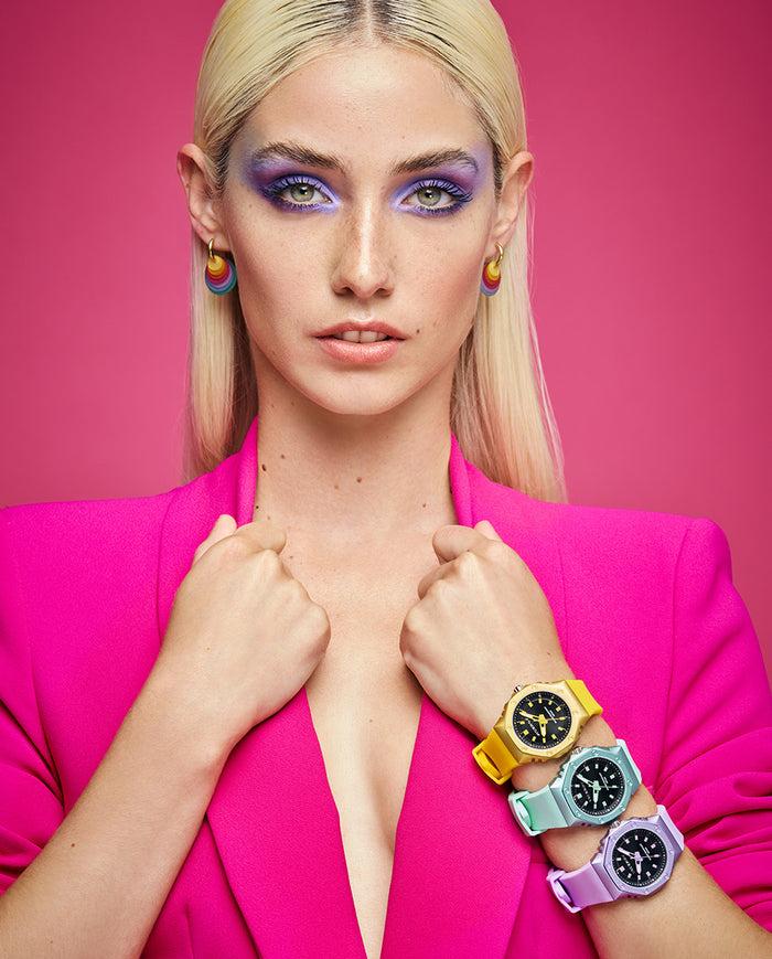 viceroy Reloj de mujer con caja de aluminio y correa de silicona morada Tienda