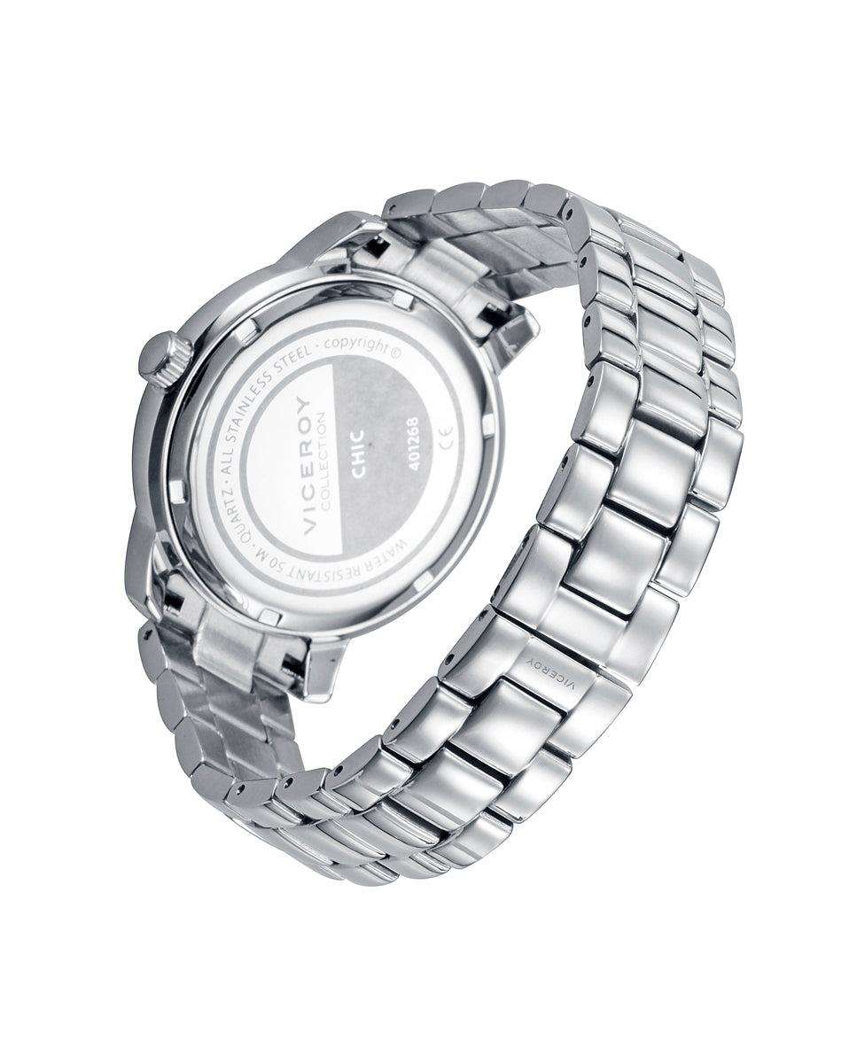 viceroy Reloj de mujer colección CHIC multifunción de acero con esfera lila Envío gratis