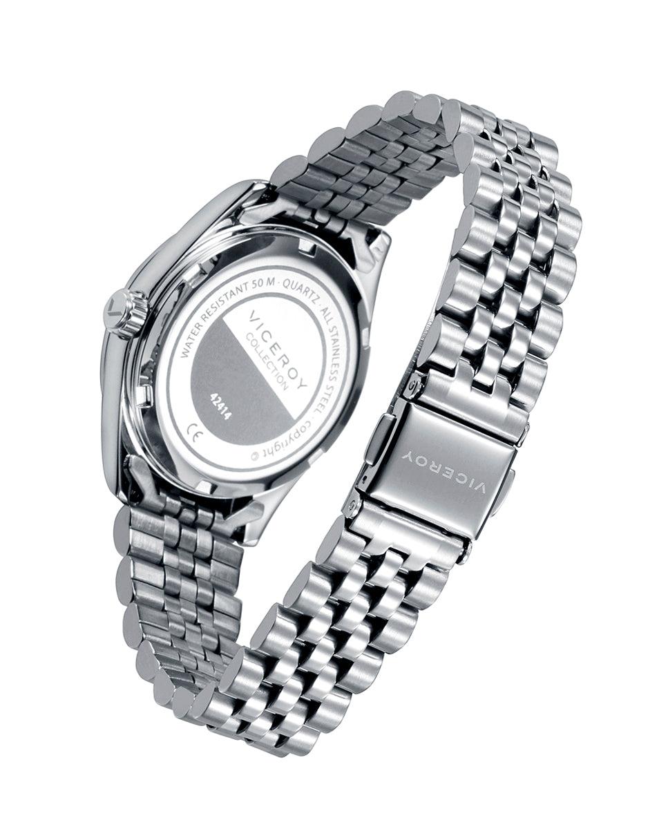 viceroy Reloj de mujer Viceroy Chic de acero con calendario y correa plateada Precio de fábrica