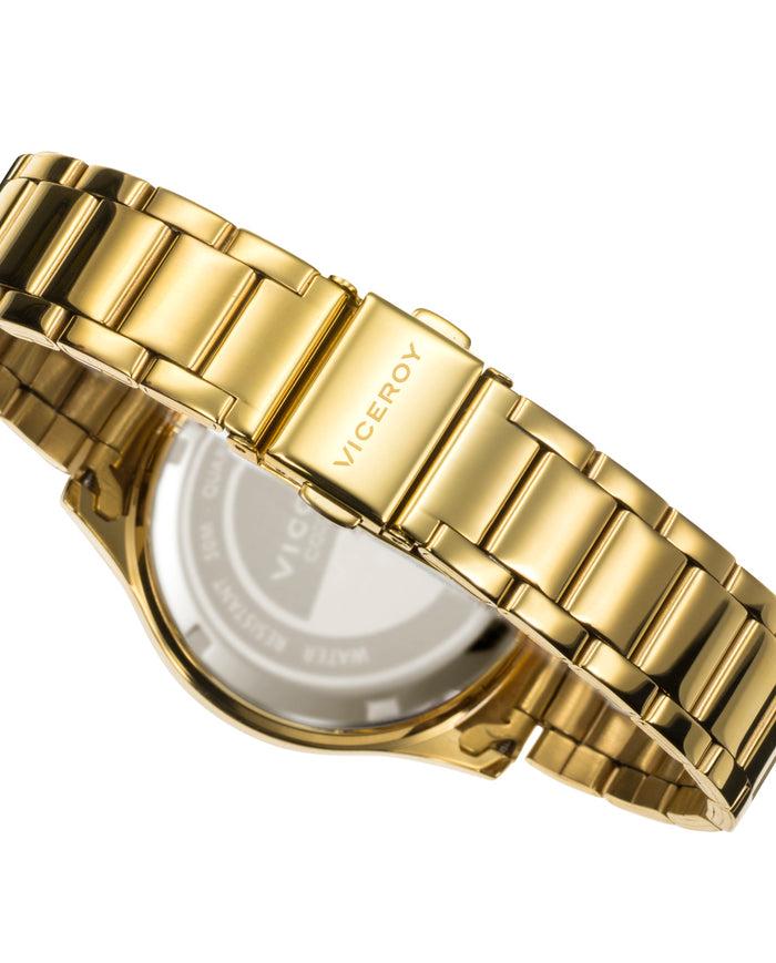 viceroy Reloj de mujer Chic multifunción de acero con IP dorado Grandes descuentos