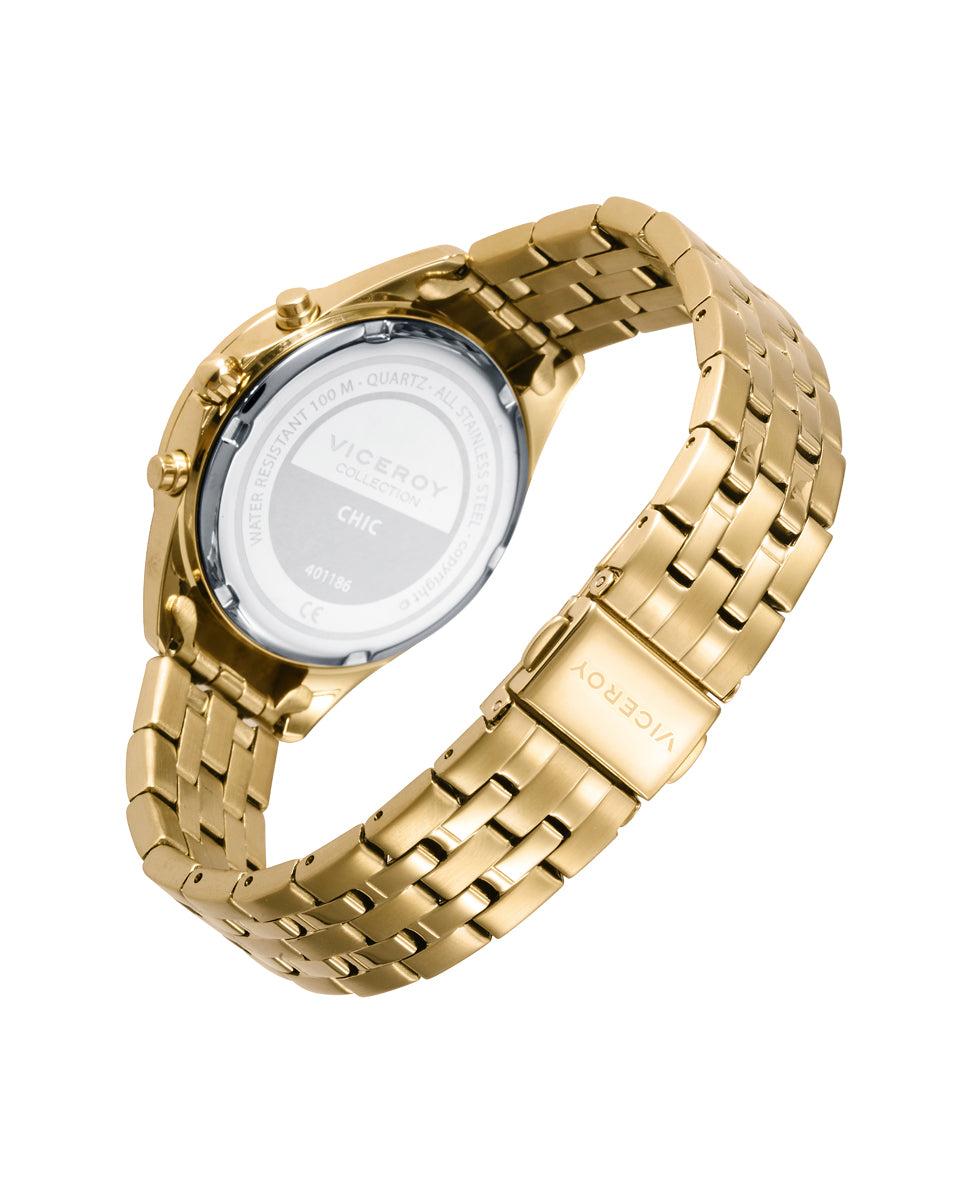 viceroy Reloj de Mujer Chic caja y brazalete de acero en Ip dorado Rebajas de fin de temporada