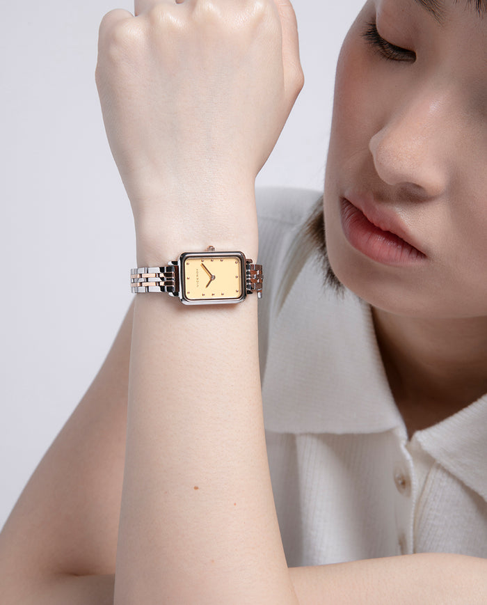 viceroy Reloj con caja y brazalete de acero bicolor y movimiento cuarzo Rebajas