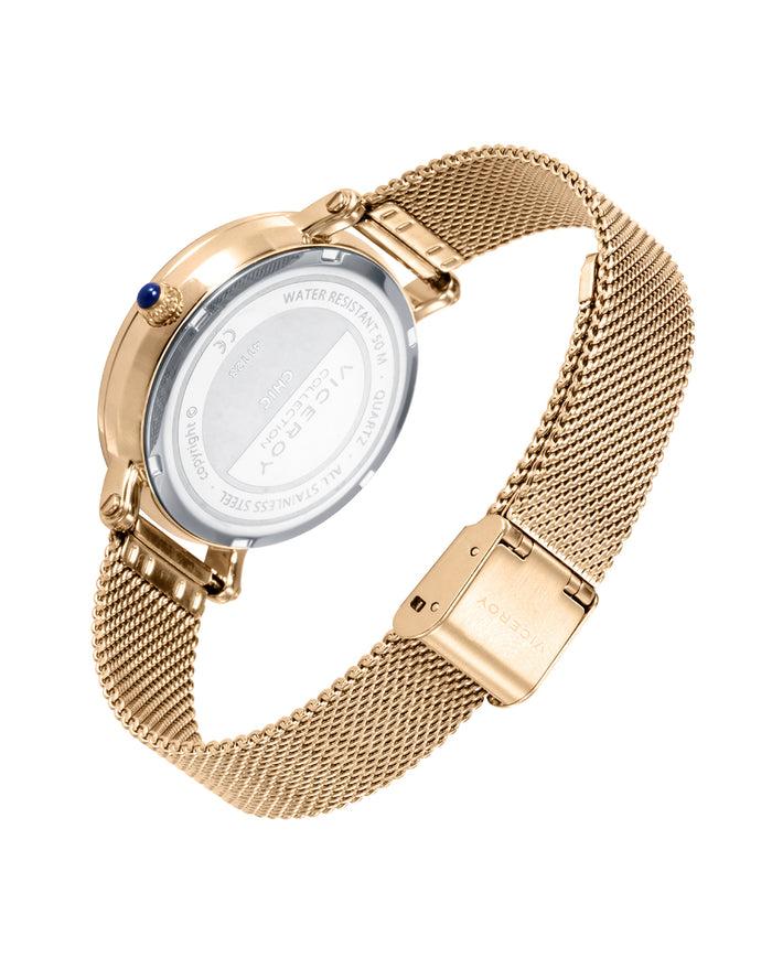 viceroy Reloj de Mujer Chic caja y malla milanesa de acero en Ip dorado En oferta