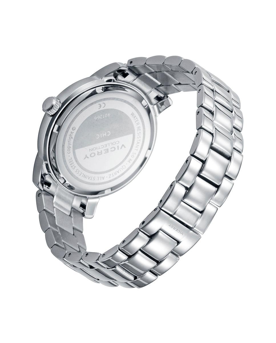 viceroy Reloj de mujer colección CHIC de acero con esfera azul Liquidación