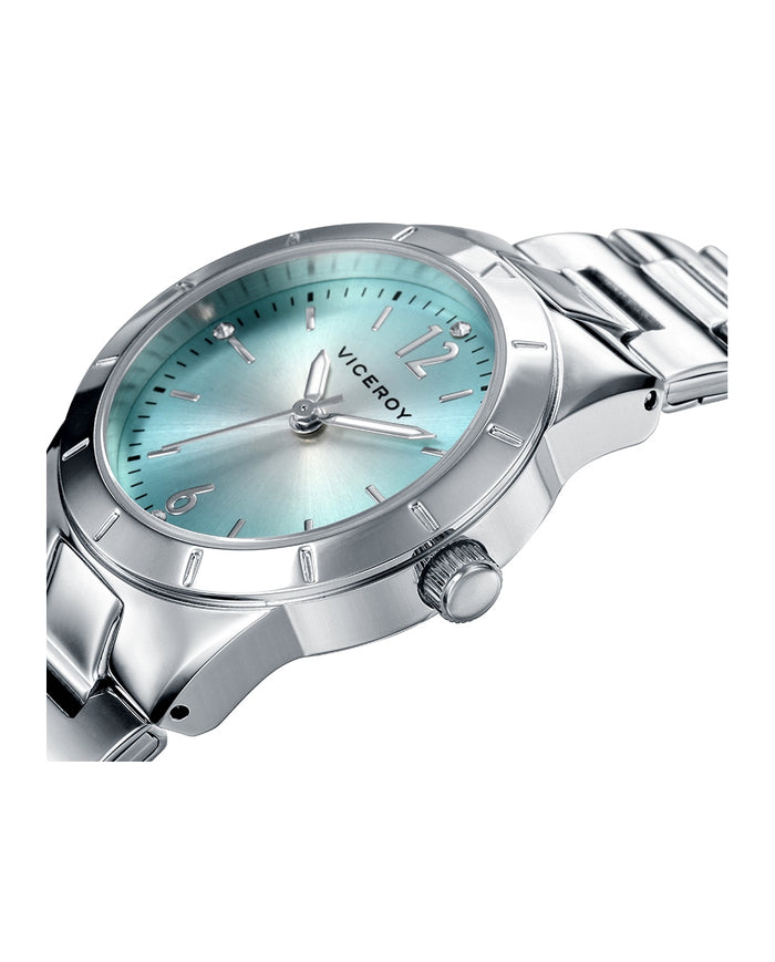viceroy Reloj de mujer Chic de acero y esfera azul Solo hoy