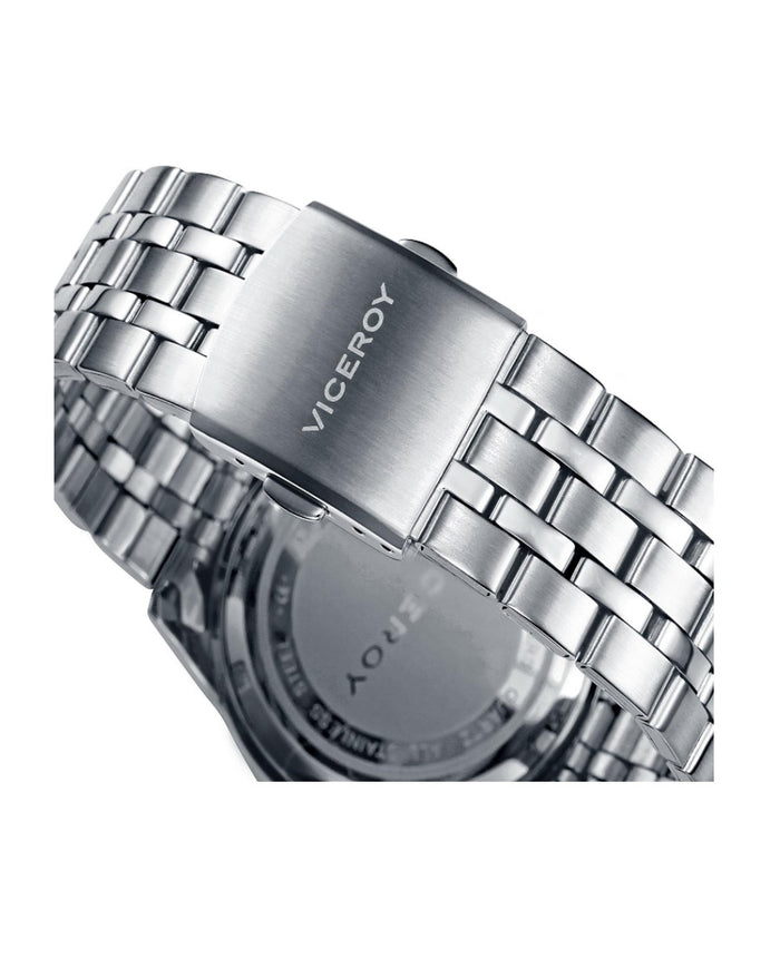 viceroy Reloj de hombre Viceroy Cronógrafo de acero con esfera negra Precios de Black Friday