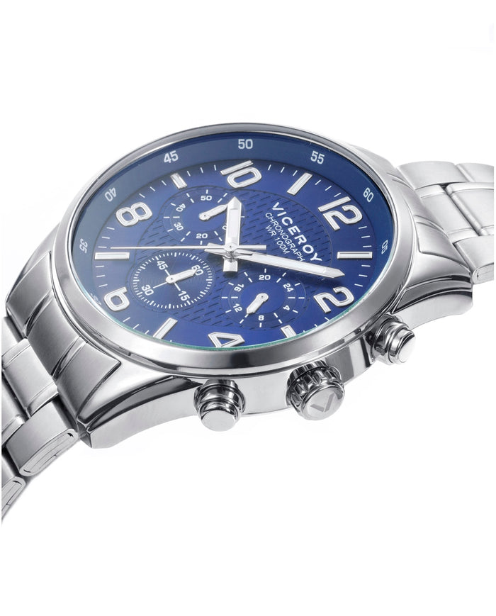 viceroy Reloj de hombre Magnum de acero con cronógrafo Libre de impuestos