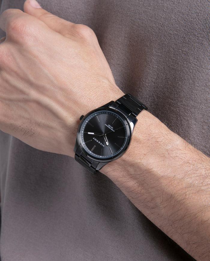 viceroy Reloj de hombre en acero gris con movimiento de cuarzo Ofertas de temporada
