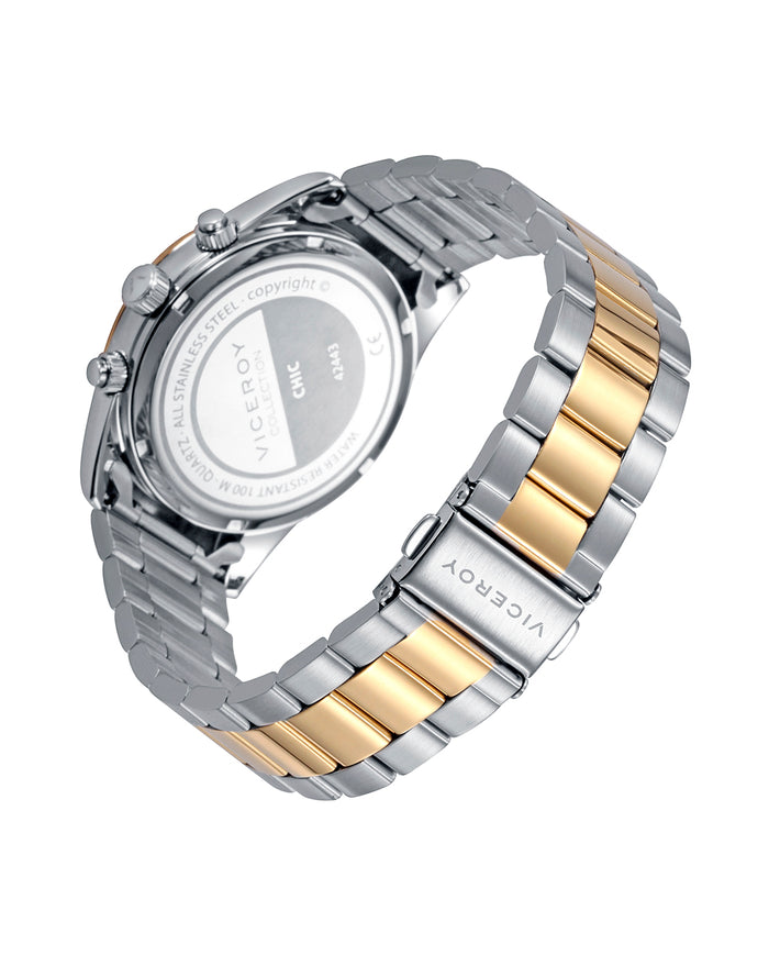 viceroy Reloj de hombre Chic con caja y brazalete de acero bicolor Tienda