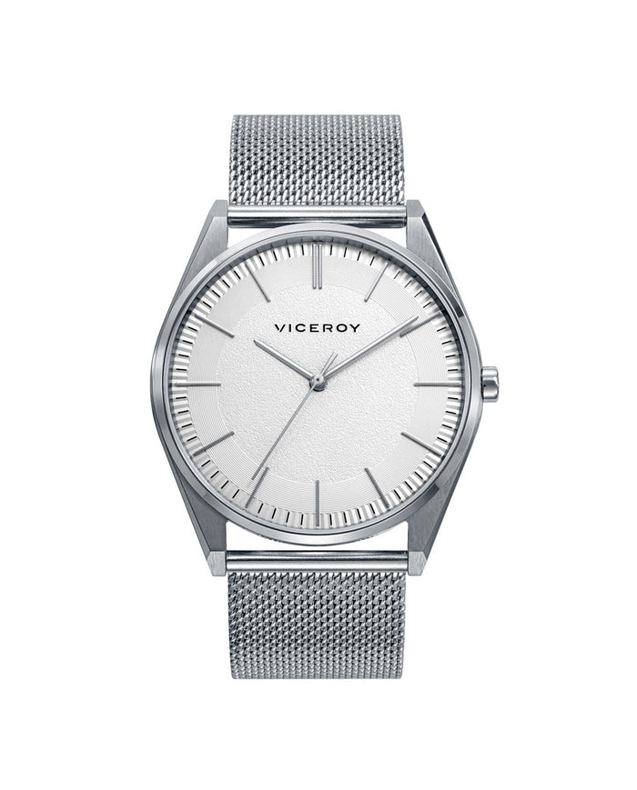 viceroy Reloj de hombre Dress de acero 3 agujas y malla milanesa Rebajas top