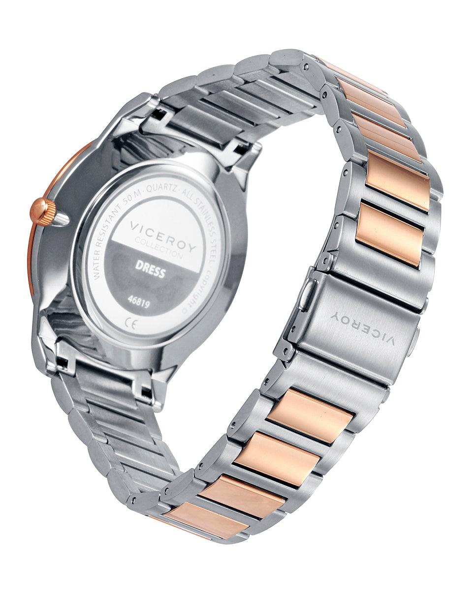 viceroy Reloj de hombre Dress con caja y brazalete de acero bicolor Oferta especial