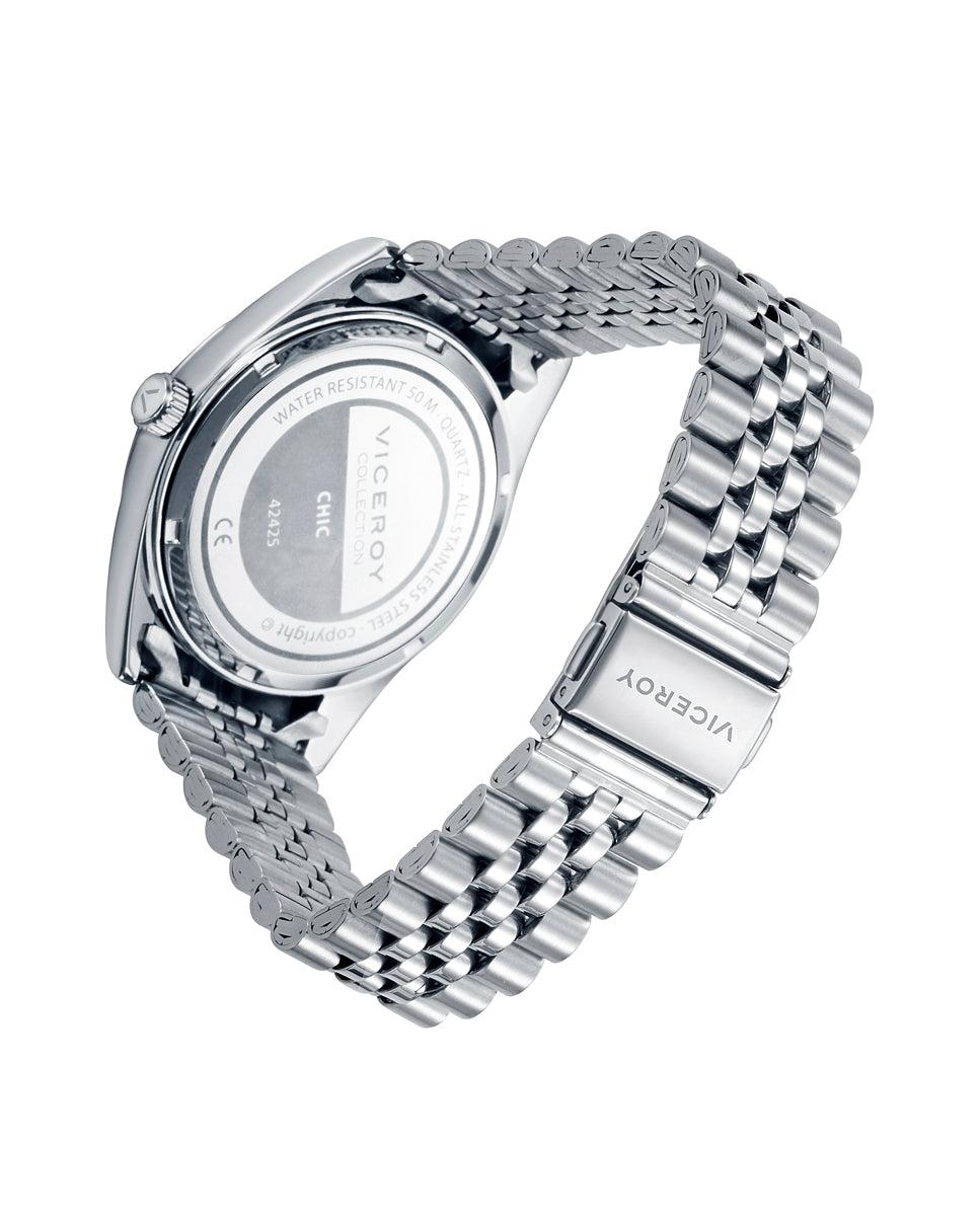 viceroy Reloj de hombre Chic de acero con esfera azul COMPRAR AHORA