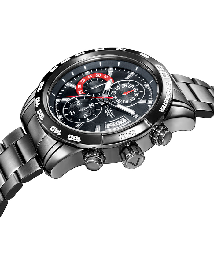 viceroy Reloj de hombre Heat de acero con IP gris Promoción por tiempo limitado