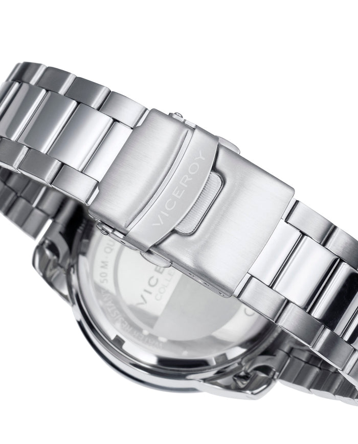 viceroy Reloj de hombre Heat de acero IP azul con cronógrafo Promoción trimestral