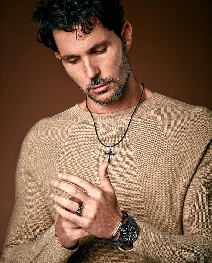 viceroy Reloj de Hombre Magnum con caja y brazalete de acero en Ip gris Libre de impuestos