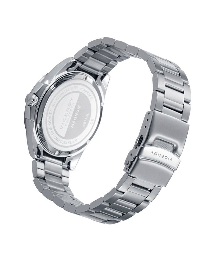 viceroy Reloj caja de acero 10 atm y brazalete de acero con movimiento cuarzo Oferta exclusiva