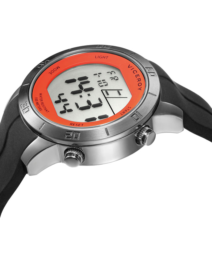 viceroy Pack de niño Next reloj digital caja y brazalete acero y pulsera de actividad con estampado de camuflaje Rebajas baratas