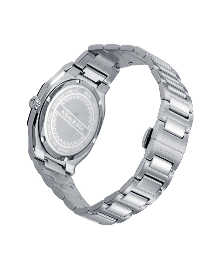 viceroy Reloj colección Laura Escanes caja de acero con doble bisel en acero e Ip negro negro con cristal zafiro 10 atm y brazalete de acero con movimiento cuarzo Tienda