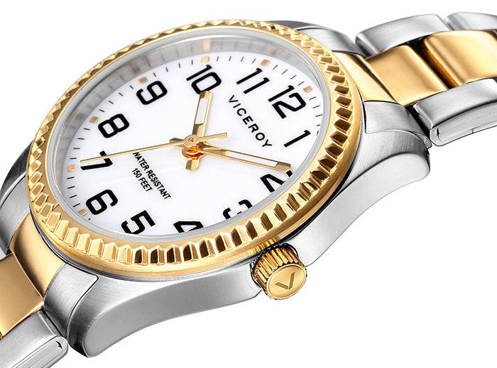 viceroy Reloj de mujer Viceroy con brazalete de acero ip dorado Descuento por venta flash