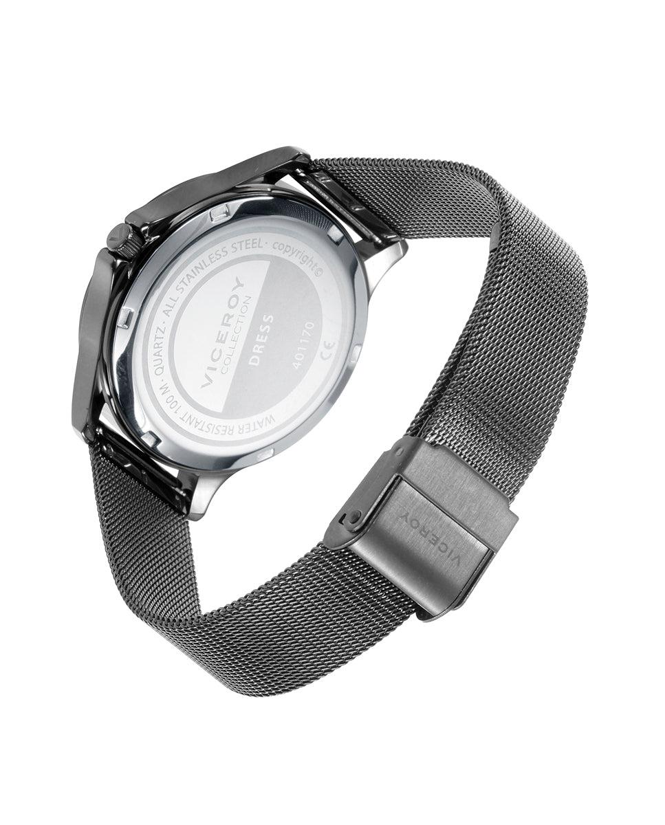 viceroy Reloj de mujer Dress con caja y brazalete de acero Ip negro Ofertas especiales