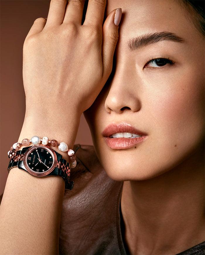 viceroy Reloj de Mujer Chic caja y brazalete de cerámica y acero Ip rosa En línea