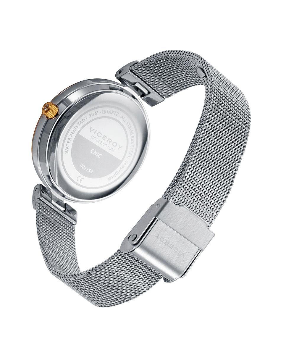 viceroy Reloj de mujer Chic con caja y malla milanesa de acero Descuento