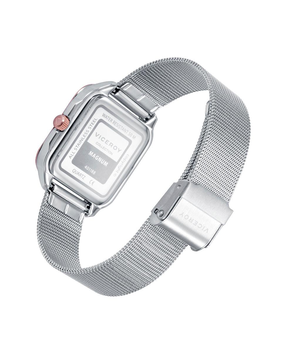 viceroy Reloj de Mujer Magnum caja bicolor y malla milanesa de acero Tienda