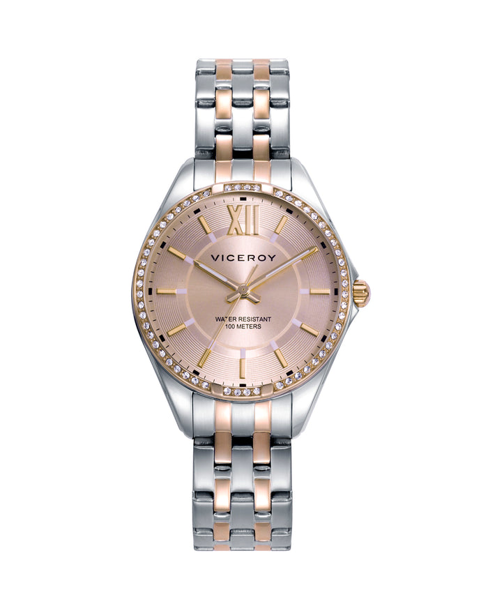 viceroy Reloj de Mujer Chic caja y brazalete bicolor de acero Envío gratis