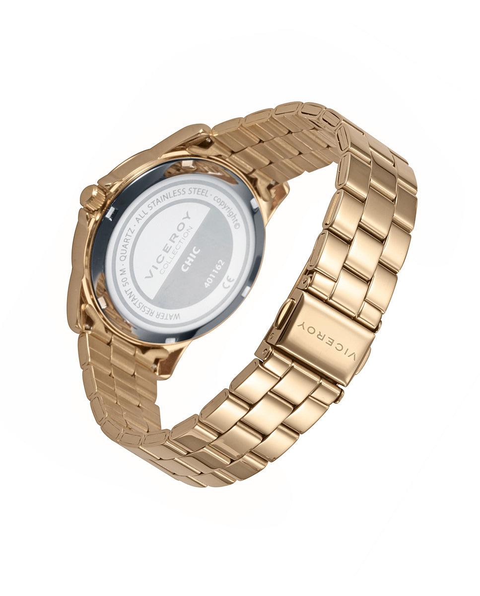 viceroy Reloj de mujer Chic con caja y brazalete de acero dorado Últimos 3 días