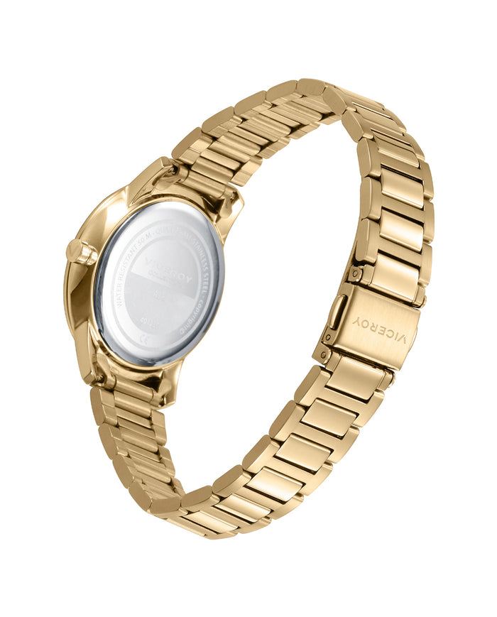 viceroy Reloj para mujer en acero dorado con esfera gris Promoción trimestral