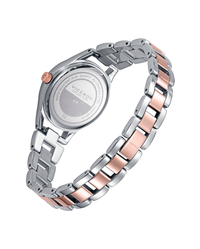 viceroy Reloj de Mujer Air caja y brazalete bicolor de acero e Ip rosa Grandes descuentos