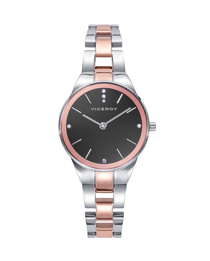 viceroy Reloj de mujer kiss con caja y brazalete de acero bicolor Descuentos del mes