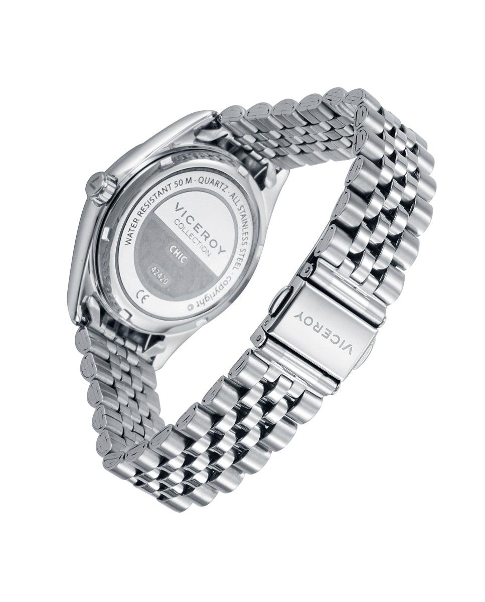 viceroy Reloj de mujer Chic de acero con esfera azul Outlet online