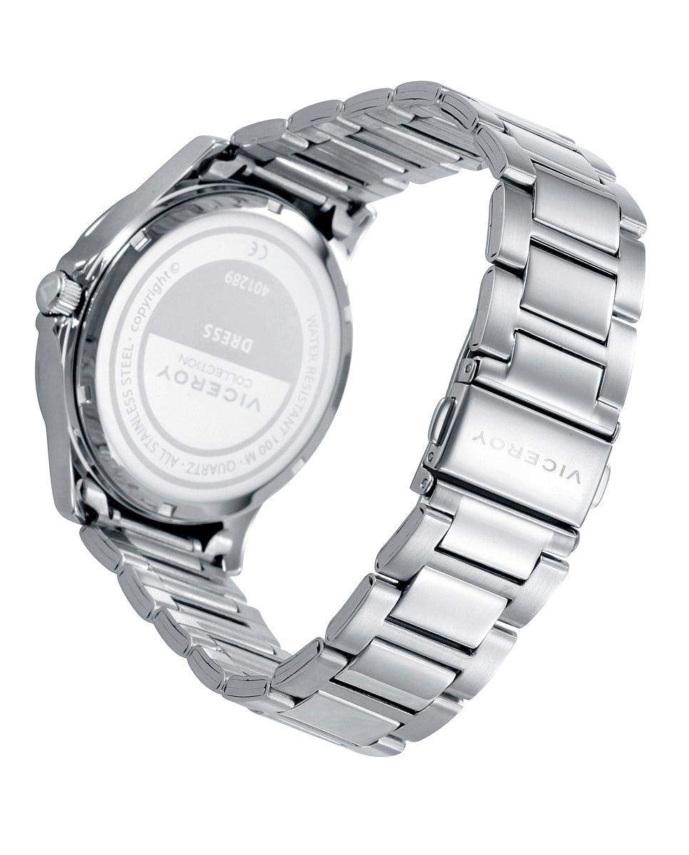 viceroy Reloj de hombre Dress con caja y brazalete de acero Últimos 2 días