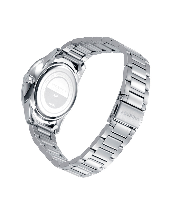 viceroy Reloj con caja y brazalete de acero con movimiento cuarzo Última moda