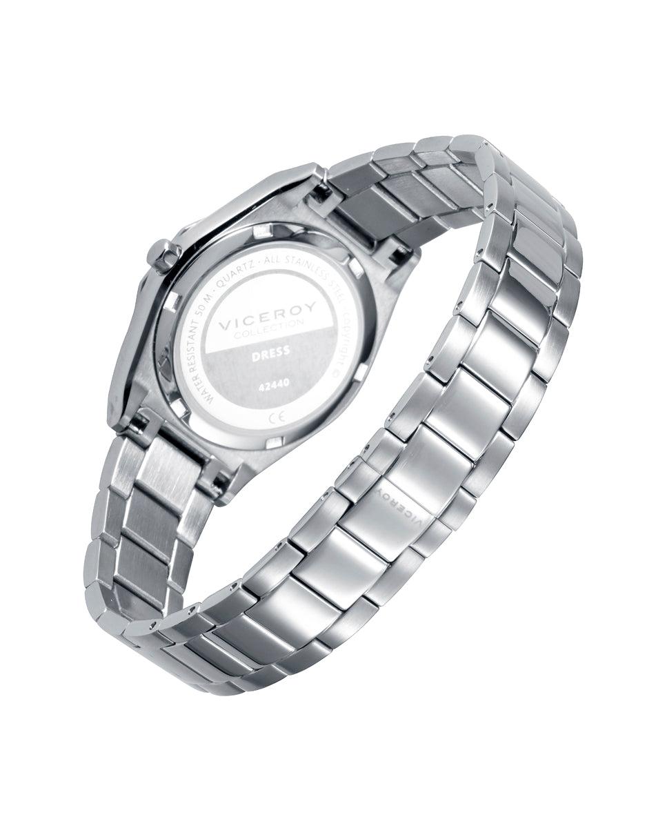 viceroy Reloj de Mujer Dress extraplano de acero con cristal zafiro Superdescuento