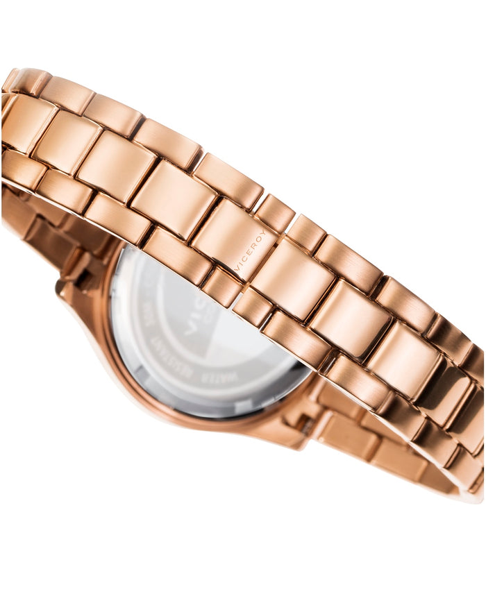 viceroy Reloj de mujer Grand 3 agujas de acero IP rosado Descuento por venta flash