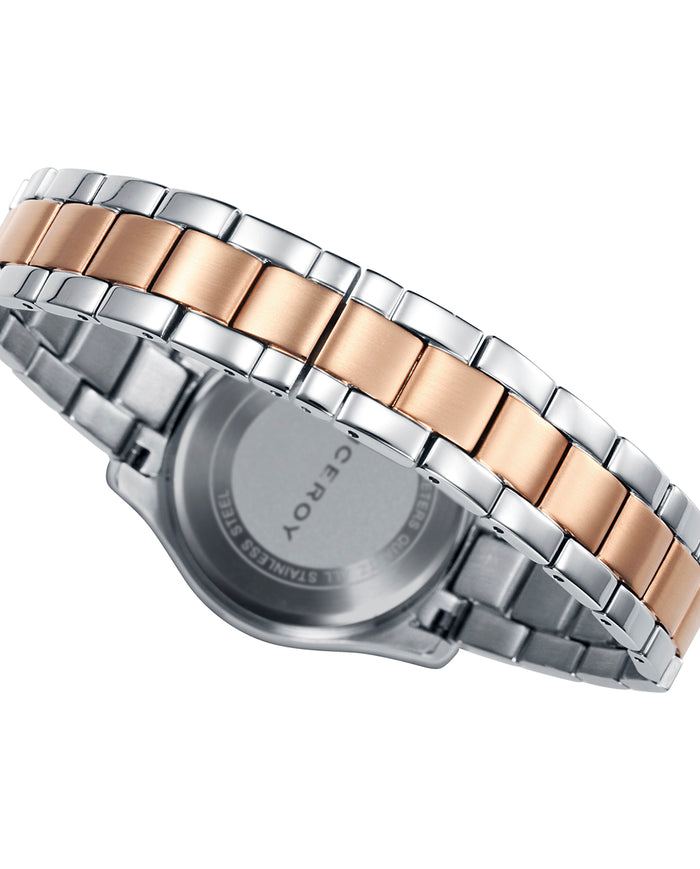 viceroy Reloj de mujer Grand 3 agujas de acero con IP rosa Ofertas de temporada