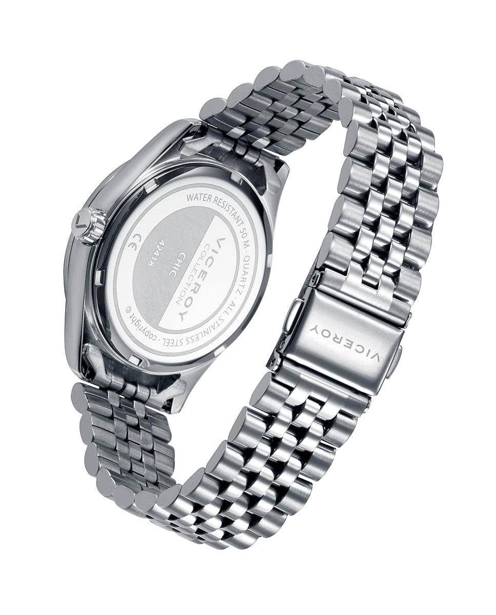 viceroy Reloj de mujer Viceroy Chic de acero multifunción con correa plateada Ofertas