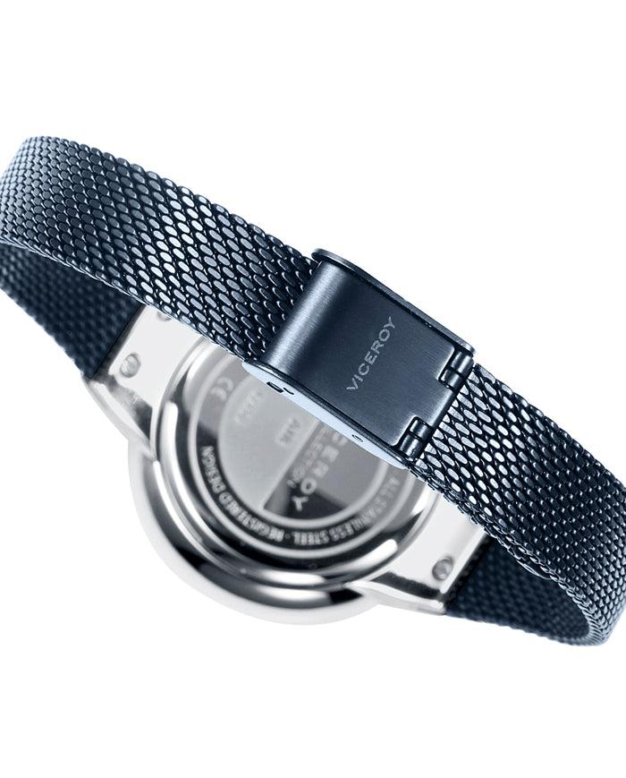 viceroy Reloj de mujer Air de acero y malla milanesa con IP azul Los más vendidos
