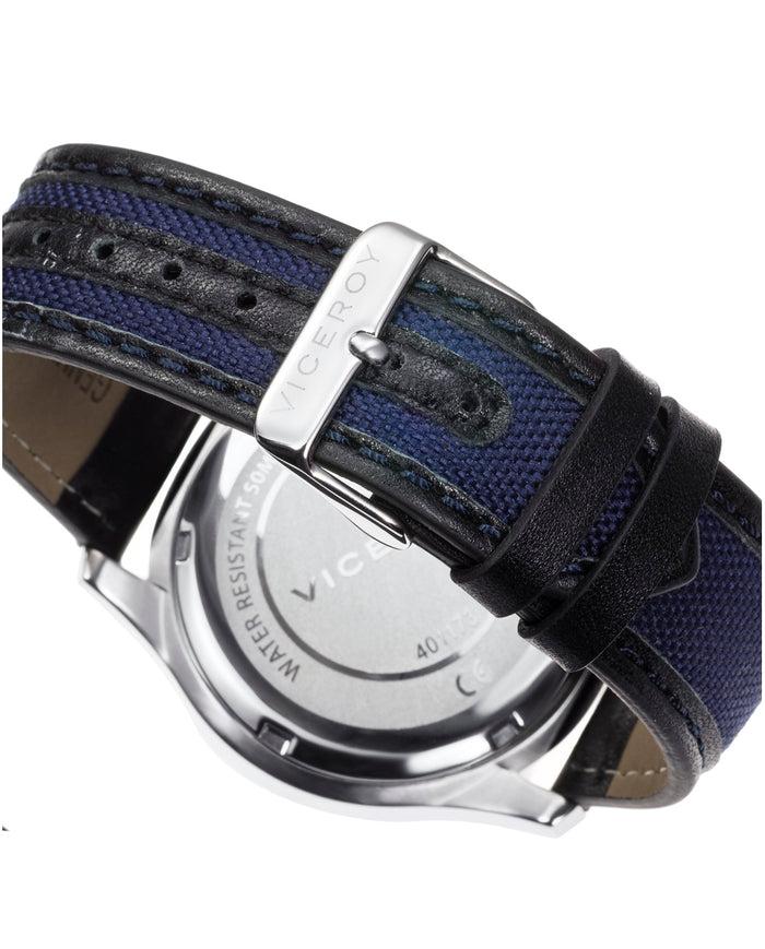 viceroy Reloj de hombre Heat cronógrafo de acero y correa de nylon y piel Envío gratis