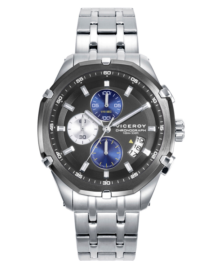 viceroy Reloj de Hombre Magnum caja y brazalete de acero Oferta especial