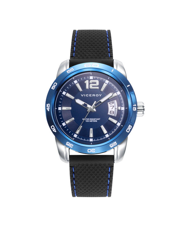 viceroy Reloj de hombre Heat con caja de acero y correa negra de silicona COMPRAR AHORA