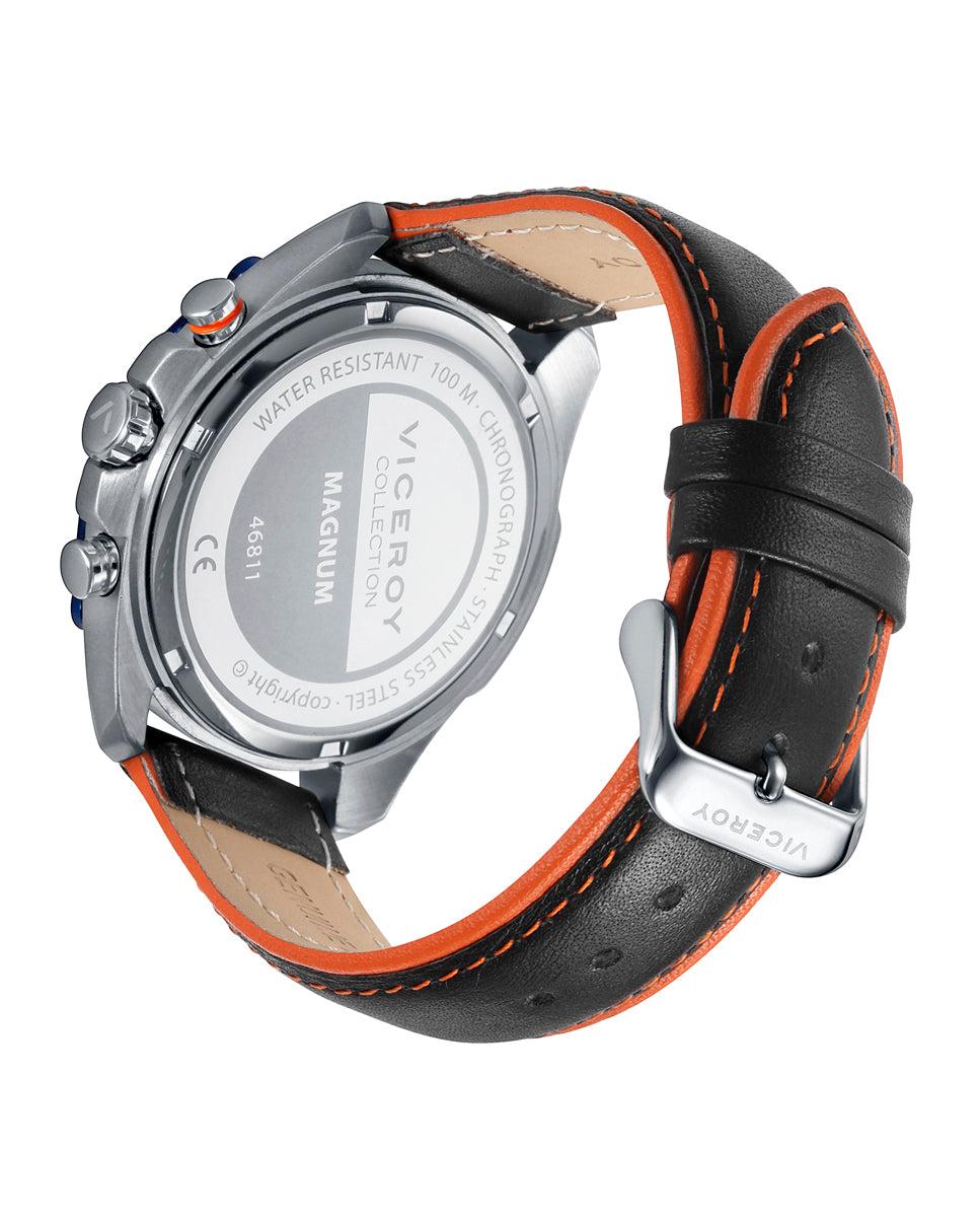 viceroy Reloj de hombre Viceroy Magnum con cronógrafo y correa de piel Últimos 2 días