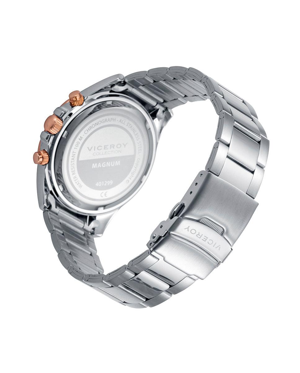viceroy Reloj de hombre Magnum con caja y brazalete de acero Último día
